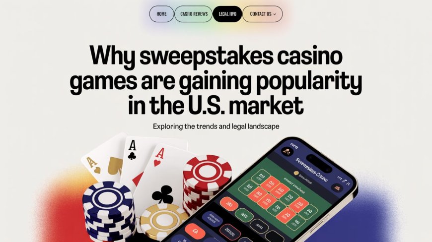 The Rise of Sweepstakes Casinos: Why They're Booming in the U.S.