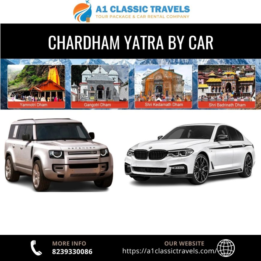 Chardham Yatra by Car from Jaipur
