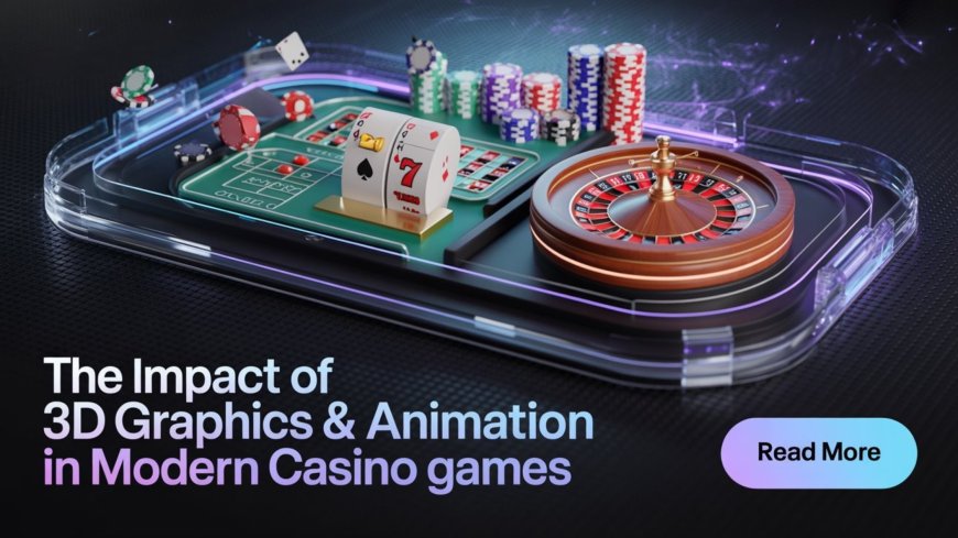 The Impact of 3D Graphics & Animation in Modern Casino Games